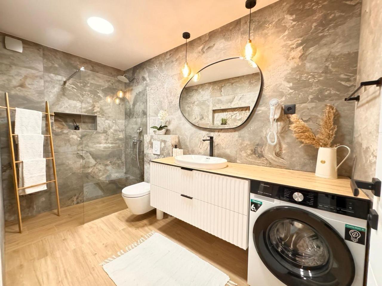 Apartmani Nikola Baška Voda Dış mekan fotoğraf